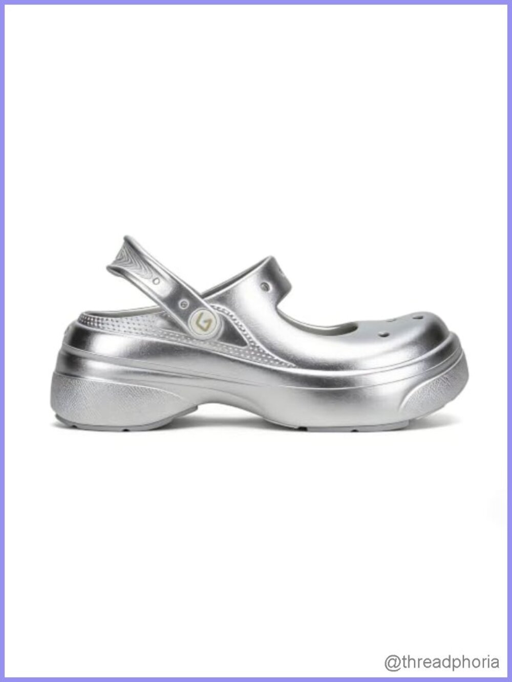 Mary Jane Platform Clogs, EVA Breathable Arch Support Slip-On Shoes